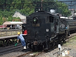 蒸気機関車(SL)のC11 312・後方に誘導中