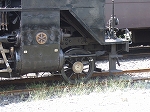 蒸気機関車(SL)のC11 190・1軸の前方従台車