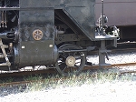 蒸気機関車(SL)のC11 190・1軸の前方従台車
