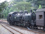 蒸気機関車(SL)のC11 190・後退牽引