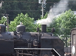 蒸気機関車(SL)のC11 312・タンクと煙突