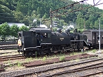 蒸気機関車(SL)のC11 312・出発の準備中