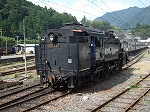 蒸気機関車(SL)のC11 227・斜め後姿