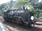 蒸気機関車(SL)のC11 227・スイッチバック中