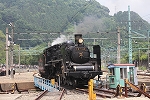 蒸気機関車C57 180号機・回転完了