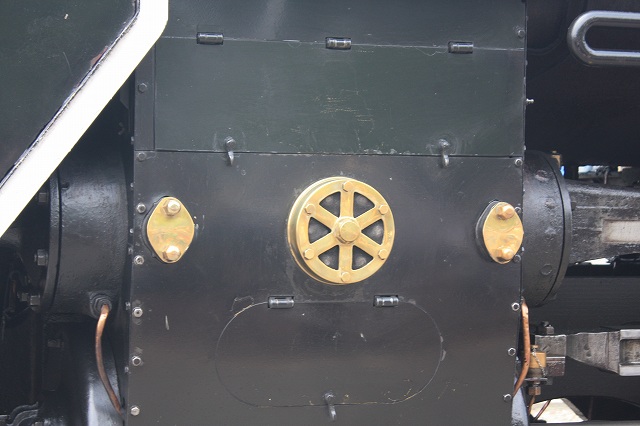 蒸気機関車C57 180号機・除煙板についたマークの写真の写真