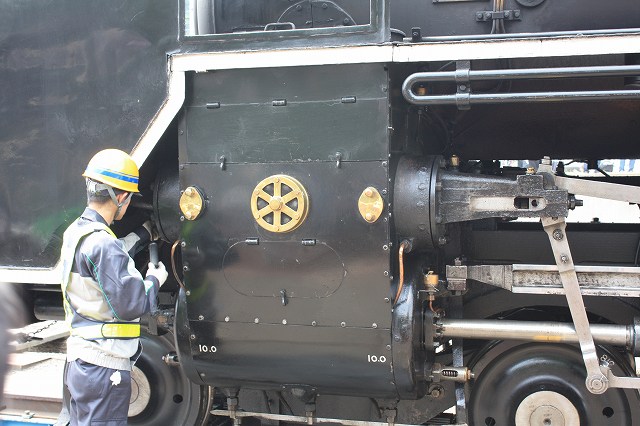 蒸気機関車C57 180号機・文様の写真の写真