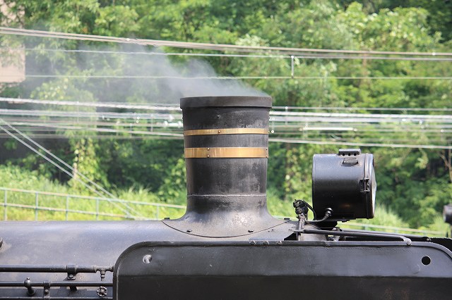 蒸気機関車C57 180号機・煙突の写真の写真