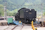 蒸気機関車C61 20号機・1回転完了
