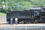 蒸気機関車C61 20号機・横から見た炭水車
