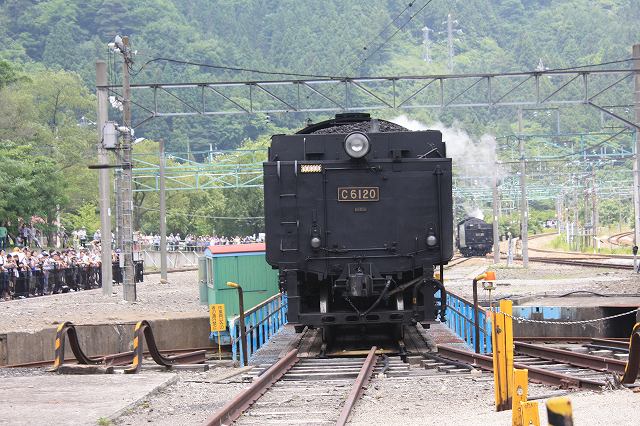 蒸気機関車C61 20号機・再び真後ろの写真の写真