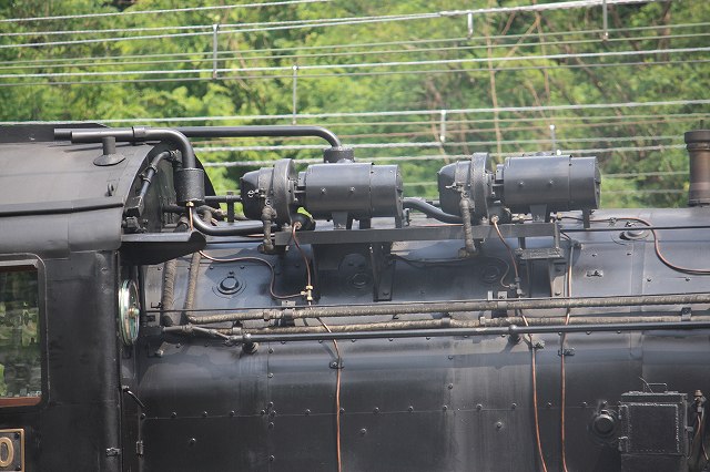 蒸気機関車C61 20号機・汽笛の写真の写真