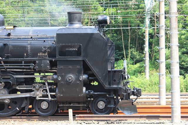 蒸気機関車C61 20号機・除煙板(デフレクター)の写真の写真