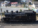 蒸気機関車(SL)・真横から見るC12 66号機