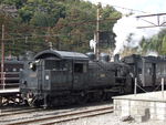 蒸気機関車(SL)のC10・後ろ向きでは写真写りが悪い