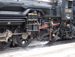 蒸気機関車(SL)・D51の蒸気の噴出し部分
