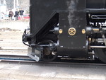 蒸気機関車(SL)のD51・1軸の前方の従台車