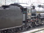 蒸気機関車(SL)のD51・テンダーと運転席
