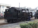蒸気機関車(SL)のC11 325・斜め後ろ姿