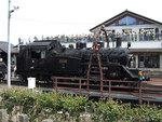蒸気機関車(SL)の12 66号機と転車台