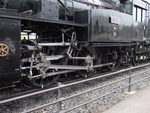 蒸気機関車(SL)のC12 66号機・3軸の動輪