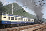 客車を牽引する重連機関車(C57・C61)