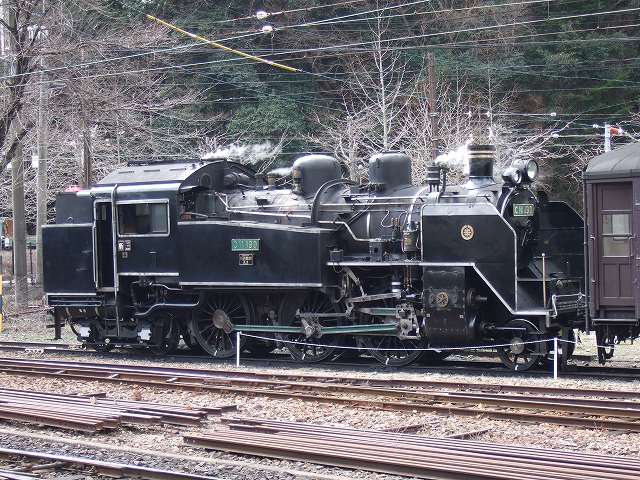 産業遺跡・蒸気機関車(SL)のC11 190号機の写真の写真
