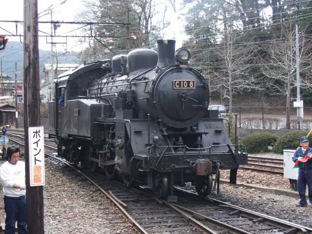 蒸気機関車(SL)のC10・入れ替えの光景の写真の写真