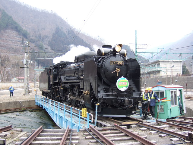 蒸気機関車(SL)のD51 ３５の写真の写真