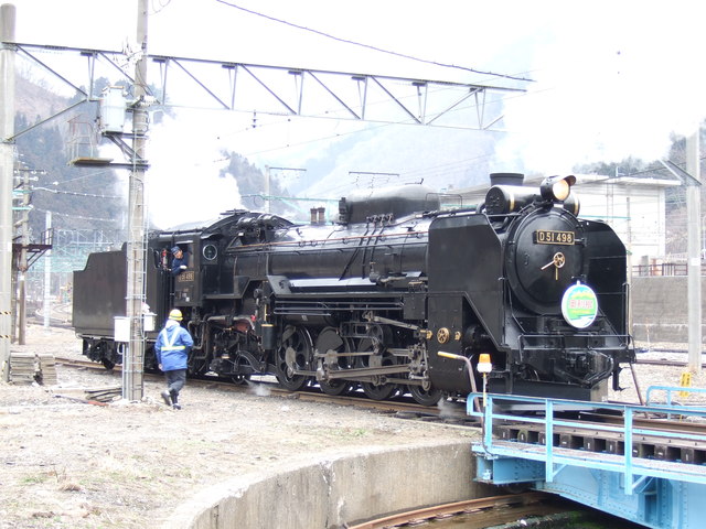 蒸気機関車(SL)のD51 ２９の写真の写真