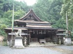 重要文化財・村檜神社本殿