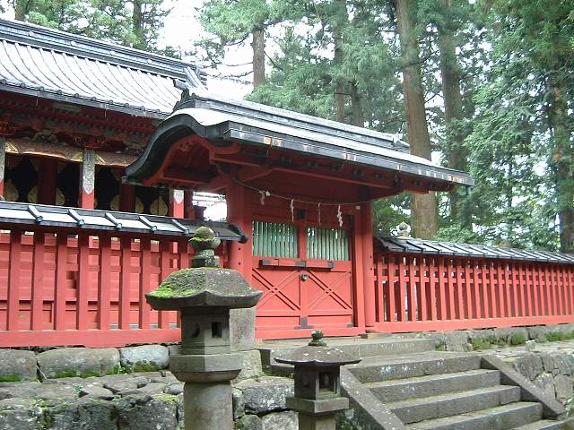 世界遺産・日光の社寺・二荒山神社別宮本宮神社唐門及び透塀１の写真の写真
