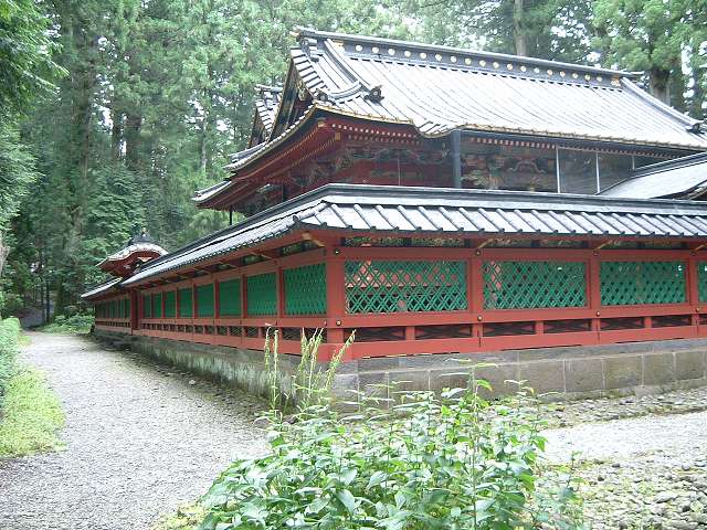 世界遺産・日光の社寺・東照宮仮殿掖門及び透塀１の写真の写真