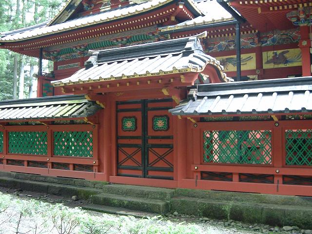 世界遺産・日光の社寺・東照宮仮殿掖門及び透塀２の写真の写真