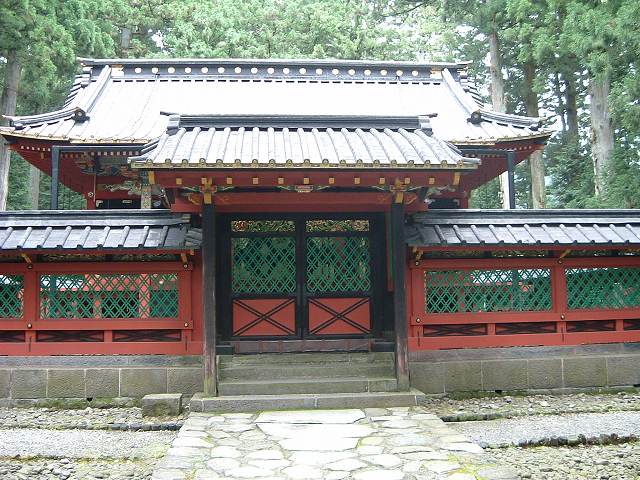 世界遺産・日光の社寺・東照宮仮殿唐門の写真の写真