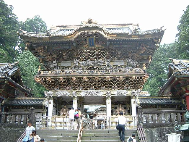 世界遺産・日光の社寺・東照宮陽明門の写真の写真