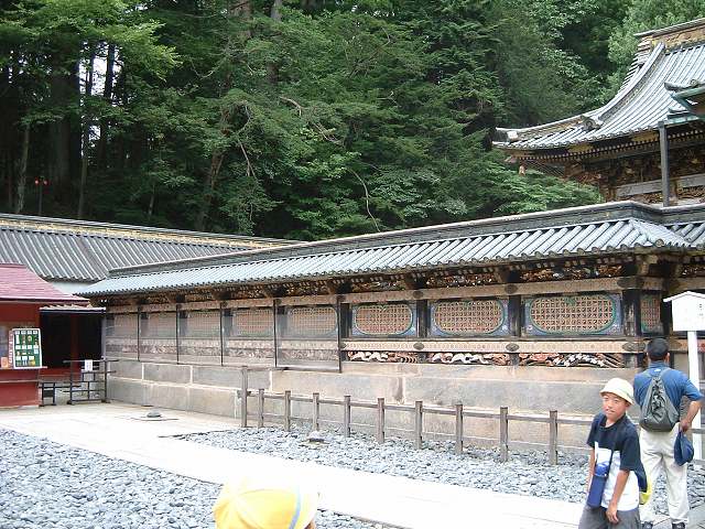 世界遺産・日光の社寺・東照宮東西透塀２の写真の写真
