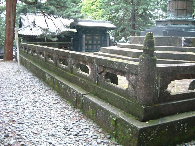 世界遺産・日光の社寺・東照宮奥社石玉垣の写真の写真