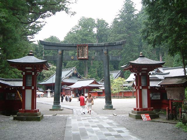 世界遺産・日光の社寺・二荒山神社鳥居の写真の写真