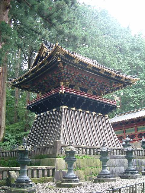 世界遺産・日光の社寺・輪王寺大猷院霊廟鼓楼の写真の写真
