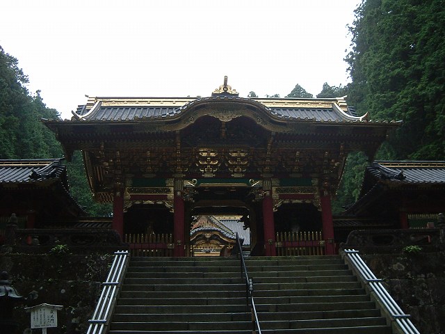 世界遺産・日光の社寺・輪王寺大猷院霊廟夜叉門の写真の写真