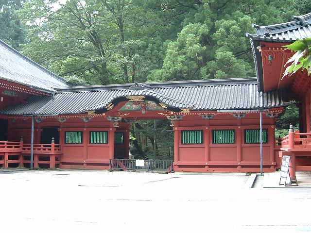 世界遺産・日光の社寺・輪王寺常行堂法華堂渡廊の写真の写真