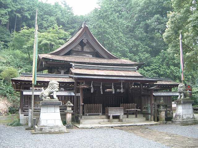 重要文化財・村檜神社本殿の写真の写真