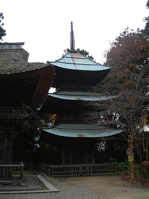 重要文化財・西明寺三重塔の写真の写真