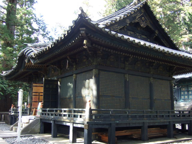 世界遺産・日光の社寺・東照宮奥社拝殿の写真の写真