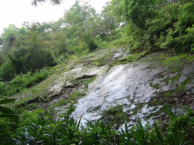 特別天然記念物・御岳の鏡岩の写真の写真
