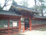 重要文化財・根津神社西門