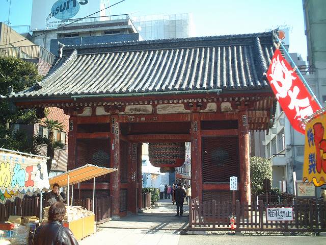 重要文化財・浅草寺二天門の写真の写真