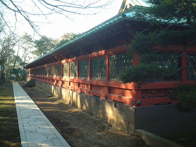 重要文化財・上野東照宮社殿透塀の写真の写真
