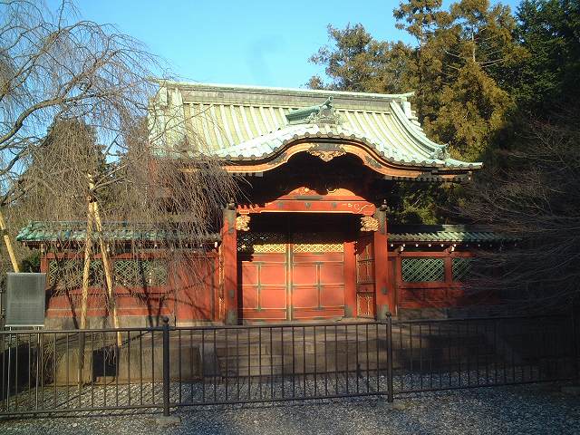 重要文化財・常憲院霊廟勅額門及び水盤舎・勅額門の写真の写真